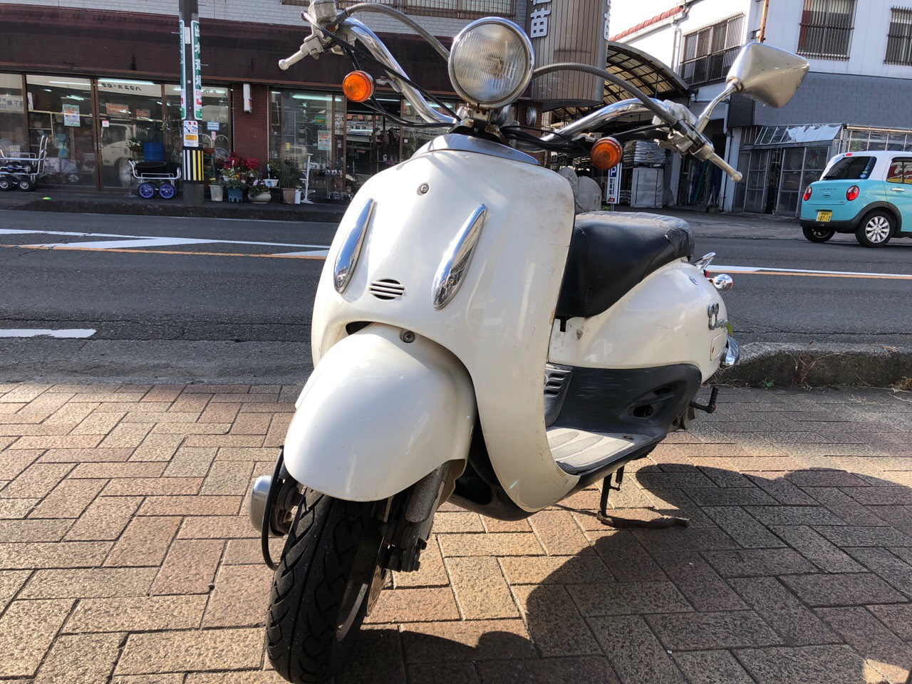 鹿児島県出水市緑町Sモータース様　原付50ccスクーター（ジョーカー50　AF42型）