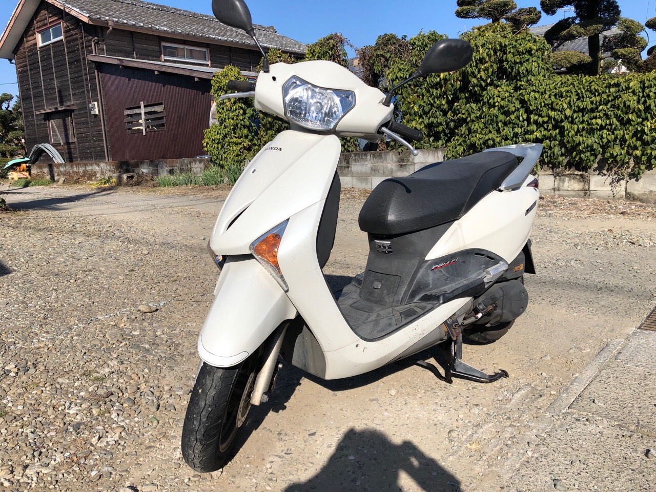 バイク買取　熊本県上益城郡山都町Kモータース様　110ccスクーター（リード110-1　JF19型）