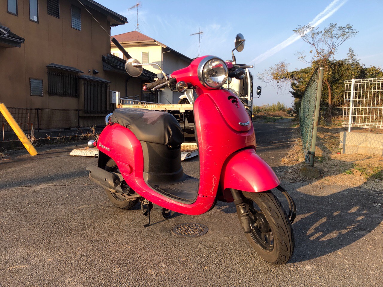 バイク買取　熊本市西区西松尾町K様　原付50ccスクーター（ジョルノ　AF70型）