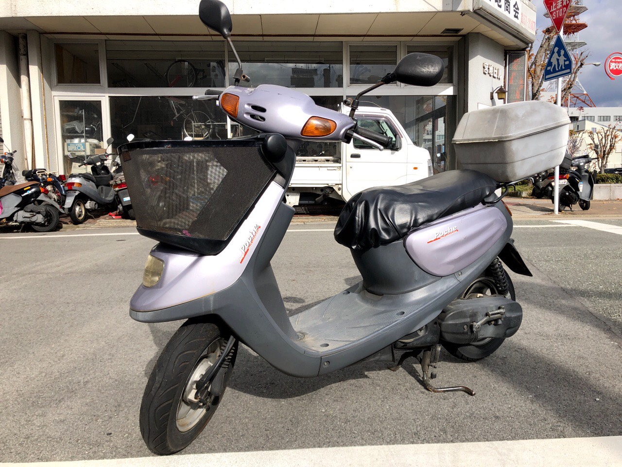 福岡県大牟田市不知火町M商会様　原付50ccスクーター（ジョグポシェ　SA08J型）