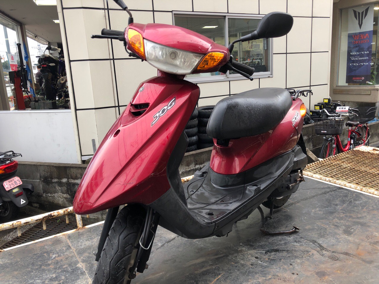 宮崎県宮崎市錦町Tモータース様　原付50ccスクーター（ジョグ　SA36J型）