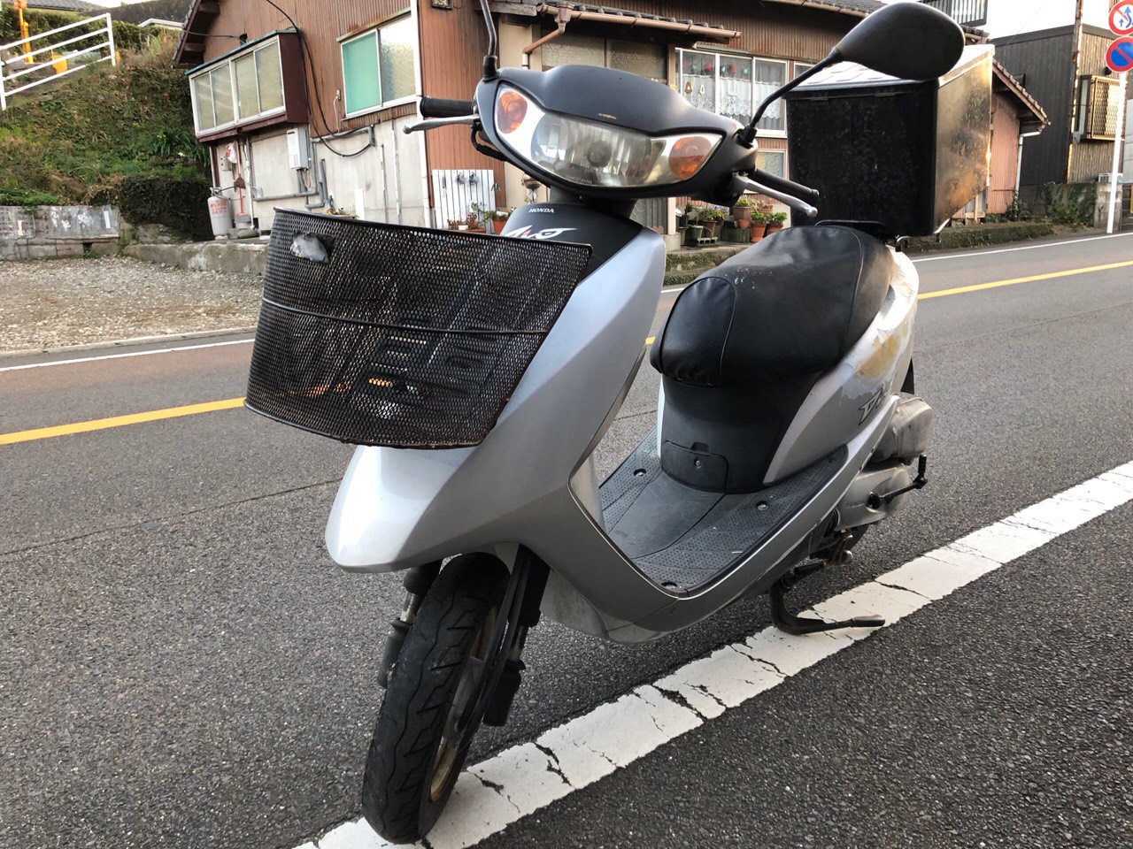 バイク買取　熊本県水俣市百貫町Iモータース様　原付50ccスクーター（ディオ　AF62型）