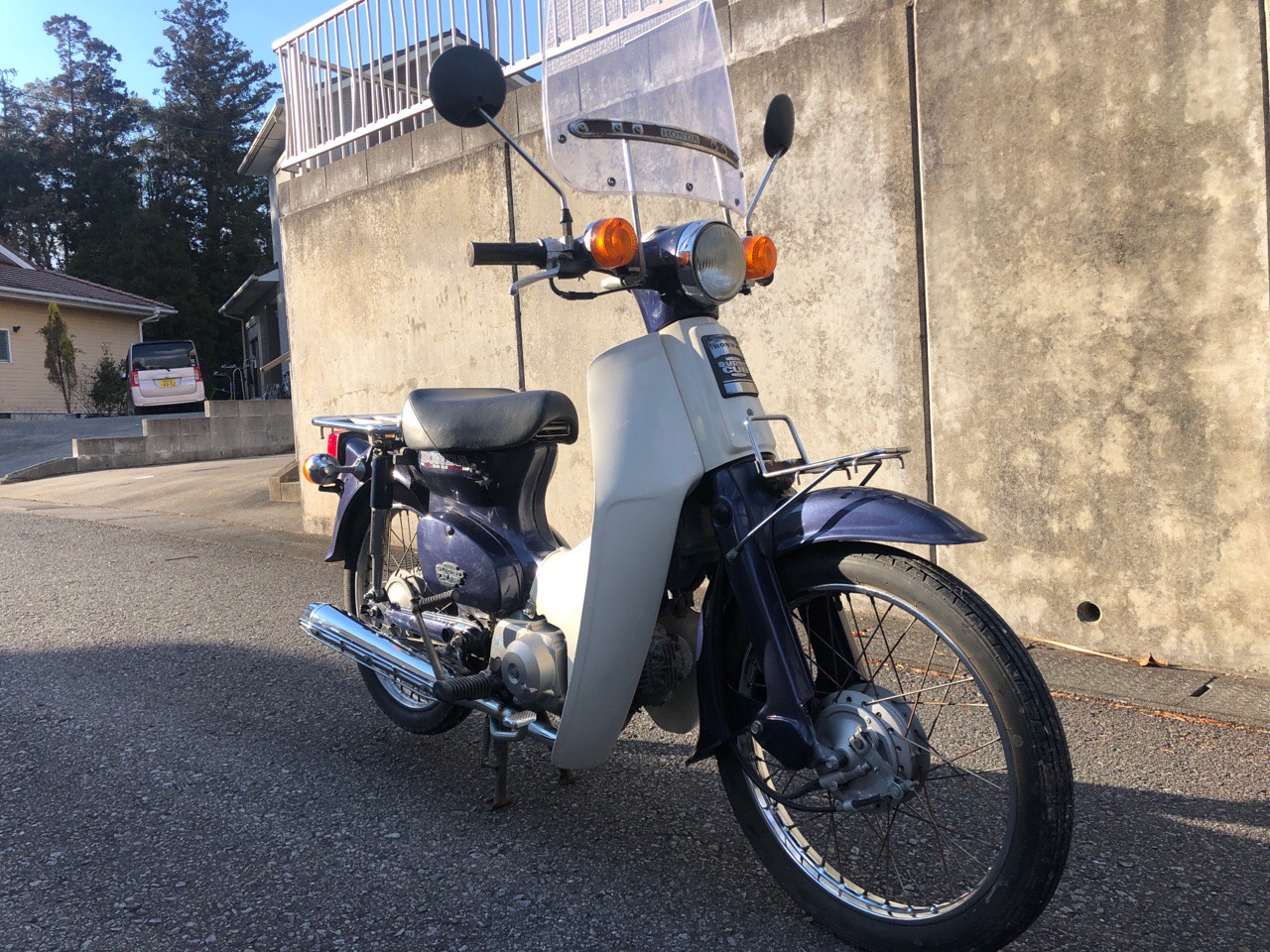 宮崎県延岡市富美山町H様　原付50ccビジネスバイク（スーパーカブ50　AA01型）