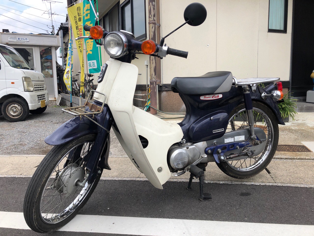 長崎県島原市安徳町Mモータース様　原付50ccビジネスバイク（スーパーカブ50　AA01型）
