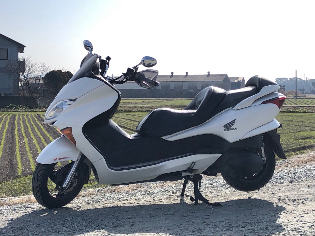 福岡県みやま市高田町江浦Rモータース様　250ccスクーター（フォルッツァ　MF08型）