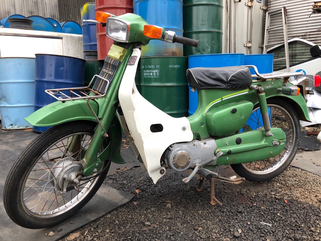 鹿児島県出水市六月田町M商会様　原付50ccビジネスバイク（バーディ50　FR50型）