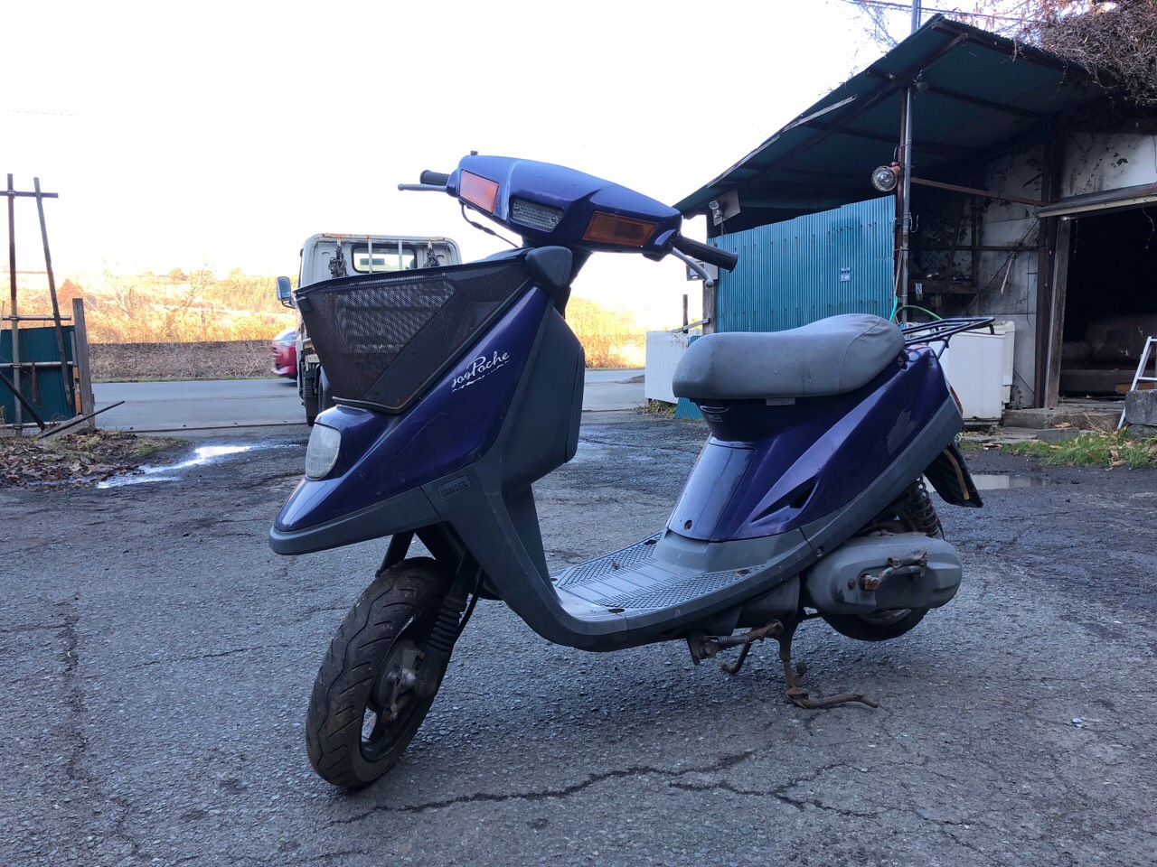 鹿児島県出水市緑町Sモータース様　原付50ccスクーター（ジョグポシェ　3KJ型）