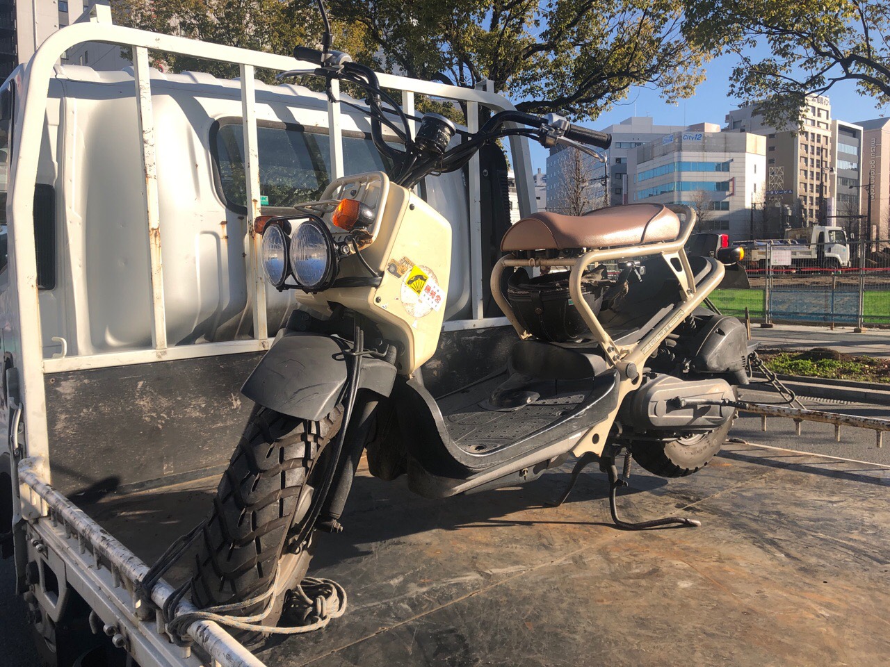 バイク買取　熊本市中央区桜町K様　原付50ccスクーター（ズーマー　AF58型）