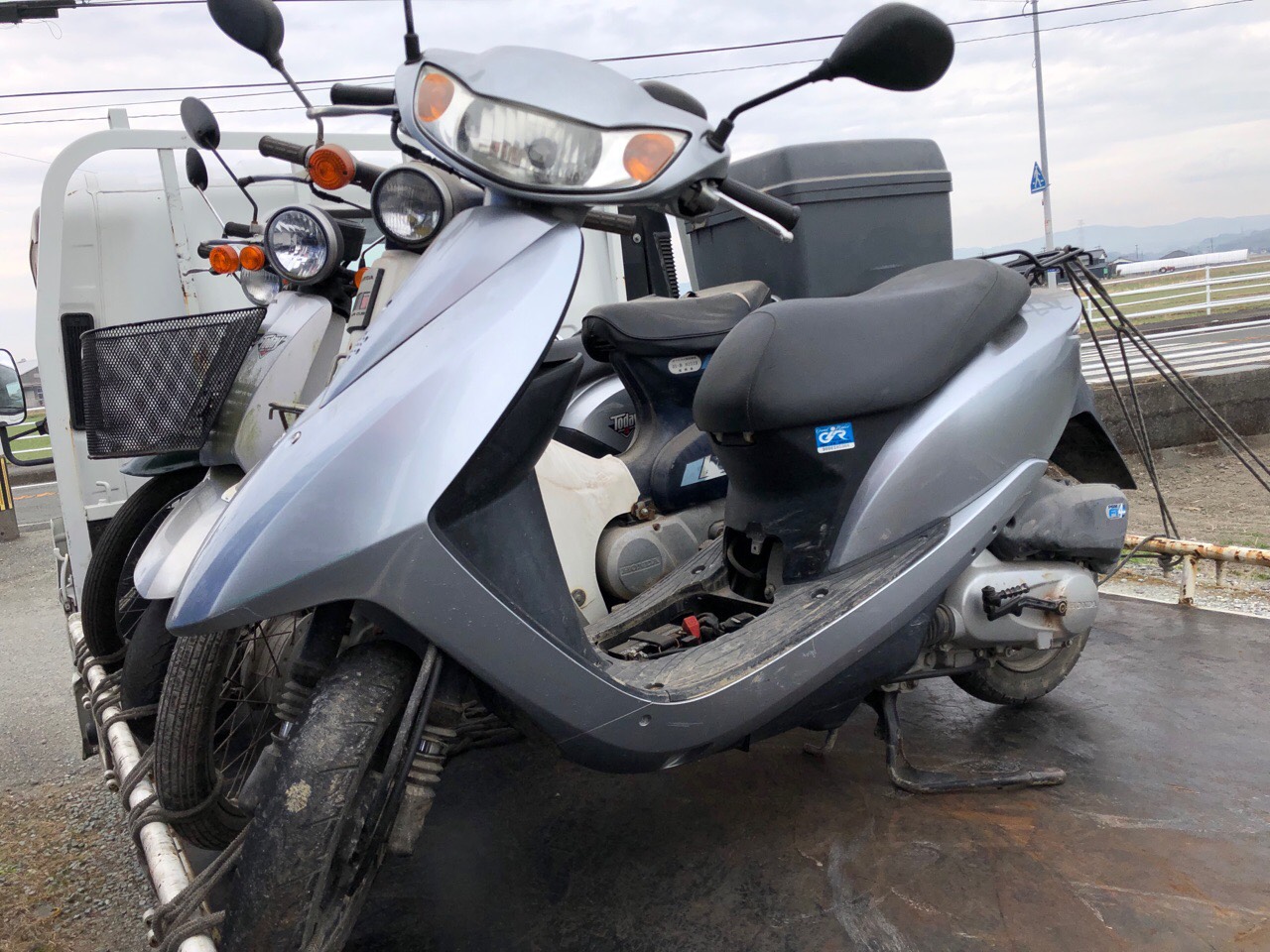 福岡県筑後市水田U商会様　原付50ccスクーター（ディオ　AF68型）