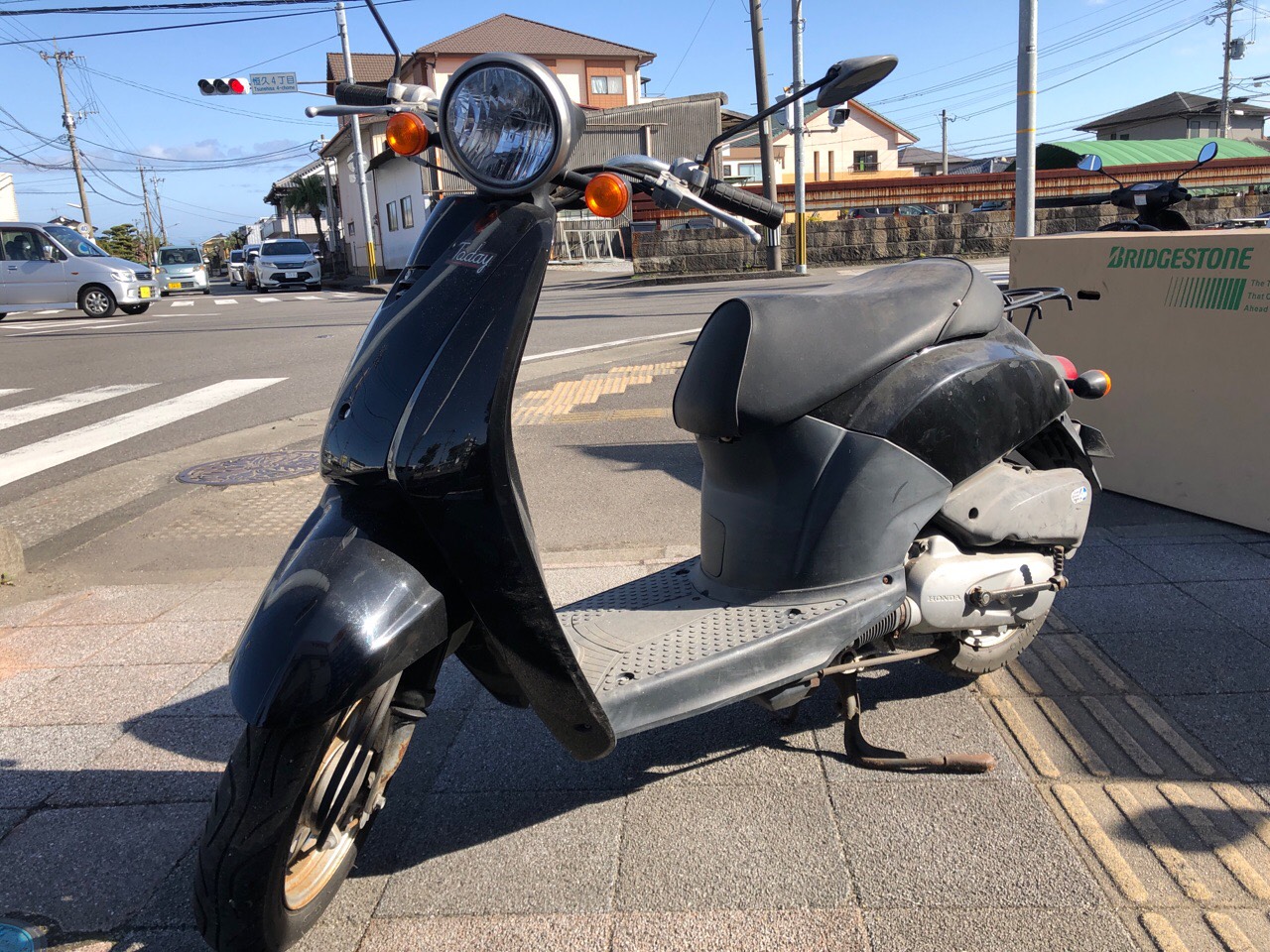 宮崎県宮崎市赤江Kモータース様　原付50ccスクーター（トゥデイ　AF61型）