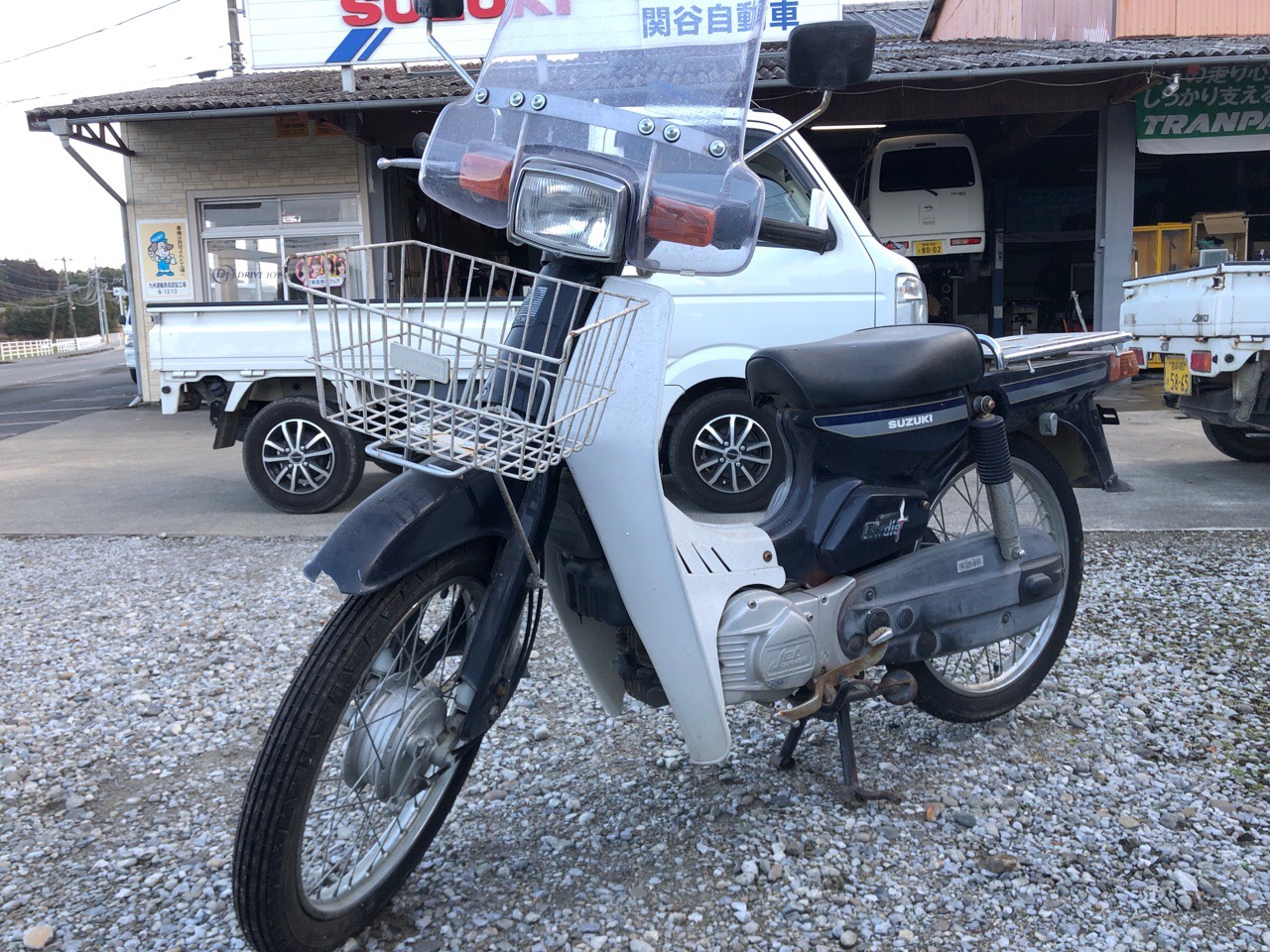 宮崎県東諸県郡国富町Sモータース様　原付50ccビジネスバイク（2サイクルバーディ50　BA14A型）