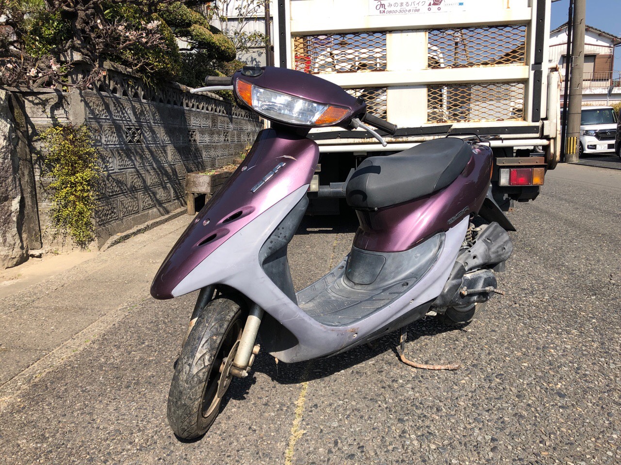 宮崎県児湯郡高鍋町Iモータース様　原付50ccスクーター（ライブディオSR　AF35型）
