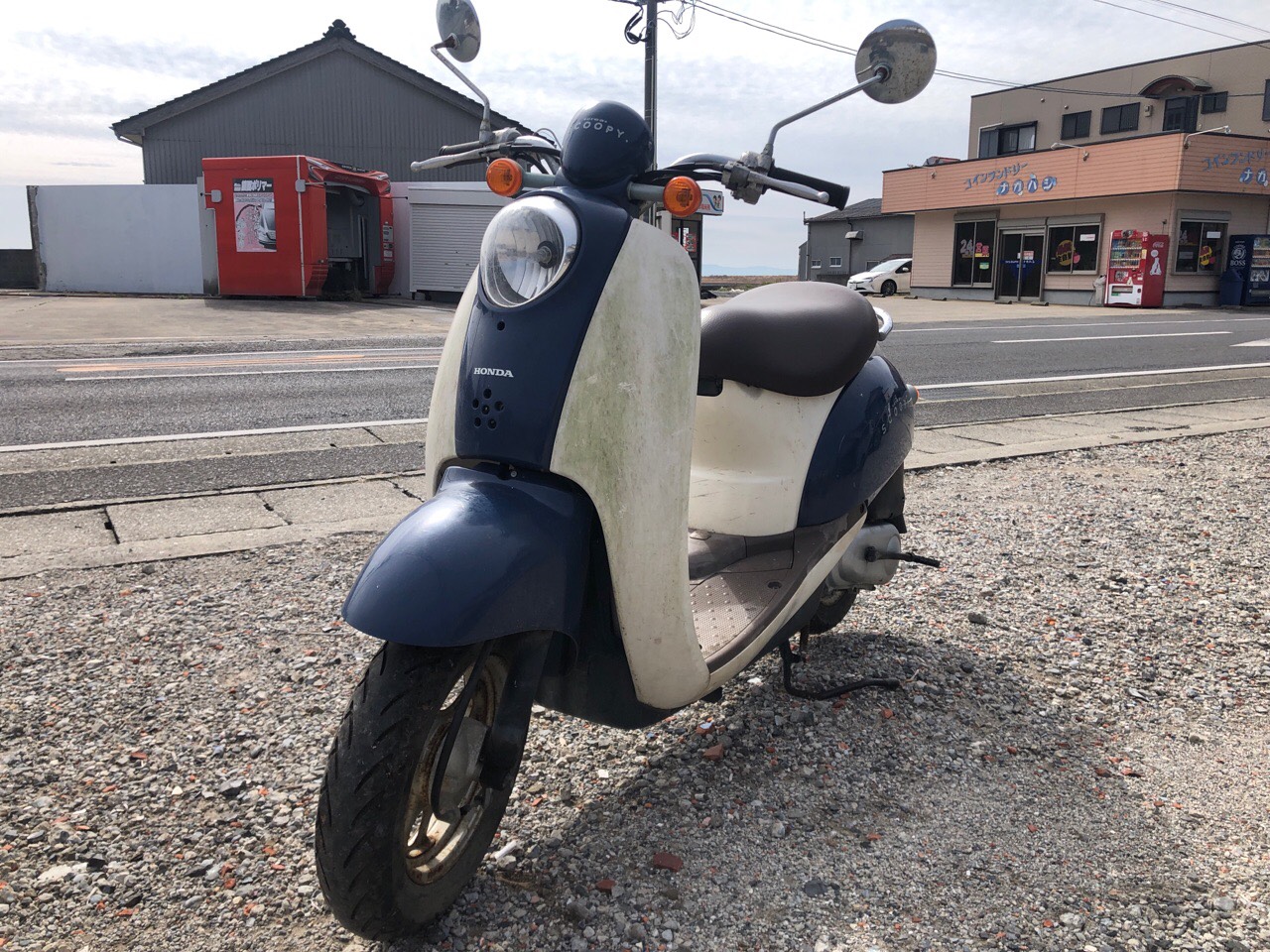 長崎県南島原市有家町Nサイクル様　原付50ccスクーター（スクーピーI　AF55型）