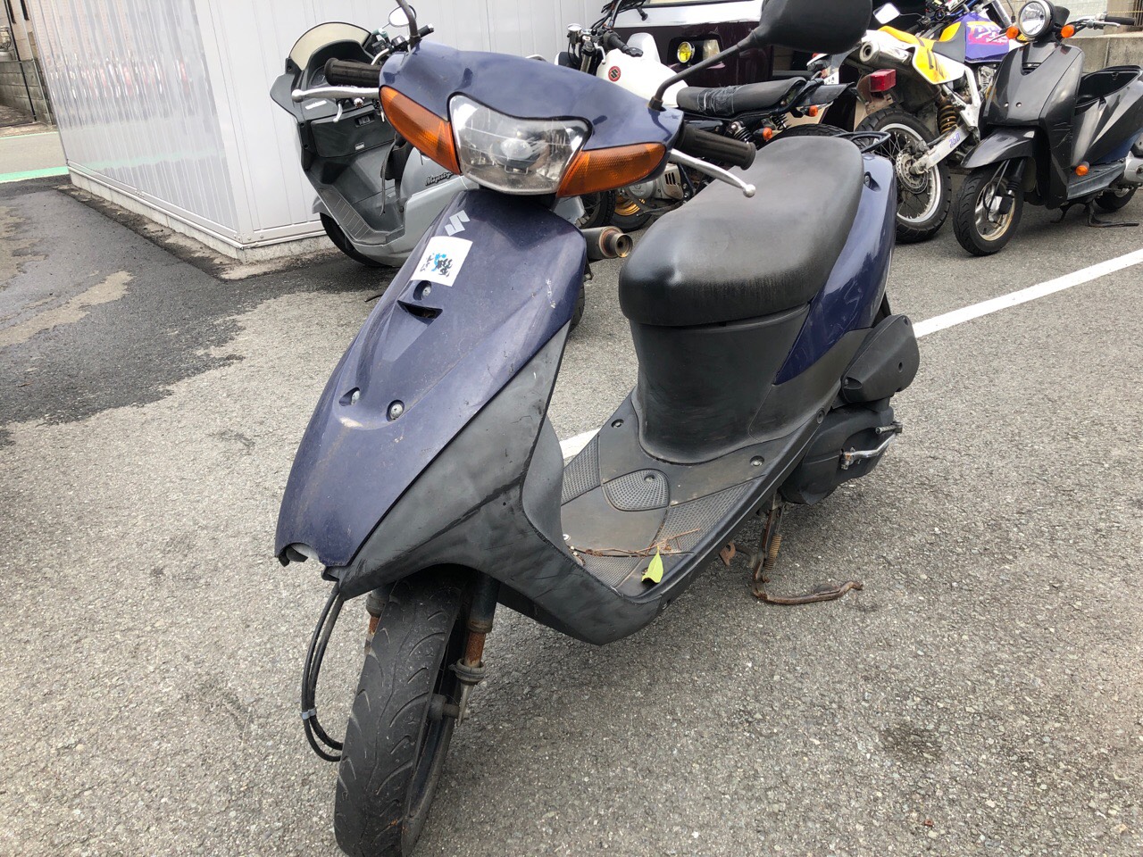 福岡県大牟田市藤田町Tモータース様　原付50ccスクーター（レッツⅡ　CA1PA型）