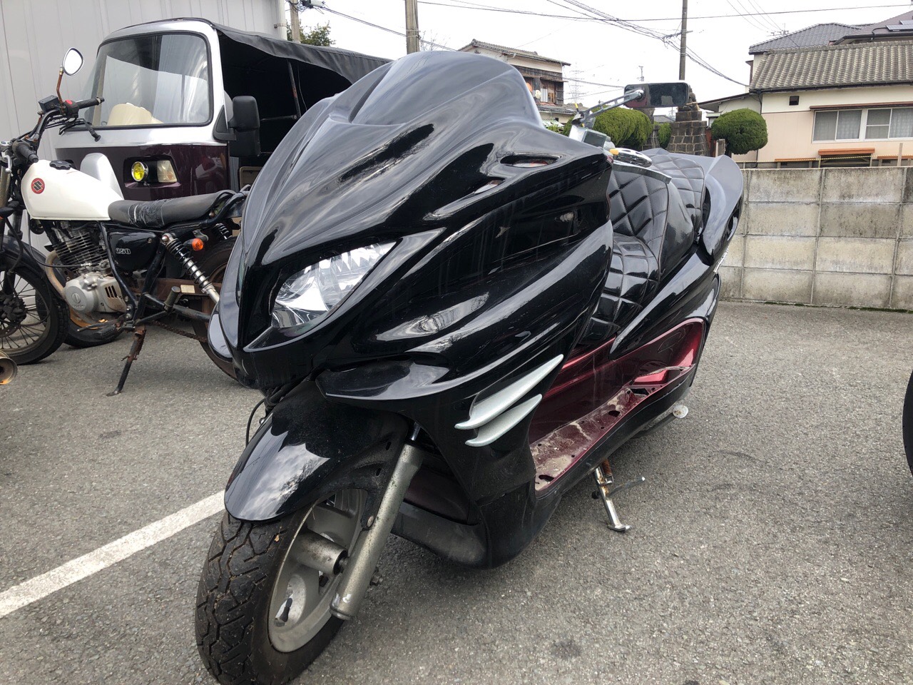 福岡県大牟田市藤田町Tモータース様　250ccスクーター（マジェスティ250　SG03J型）