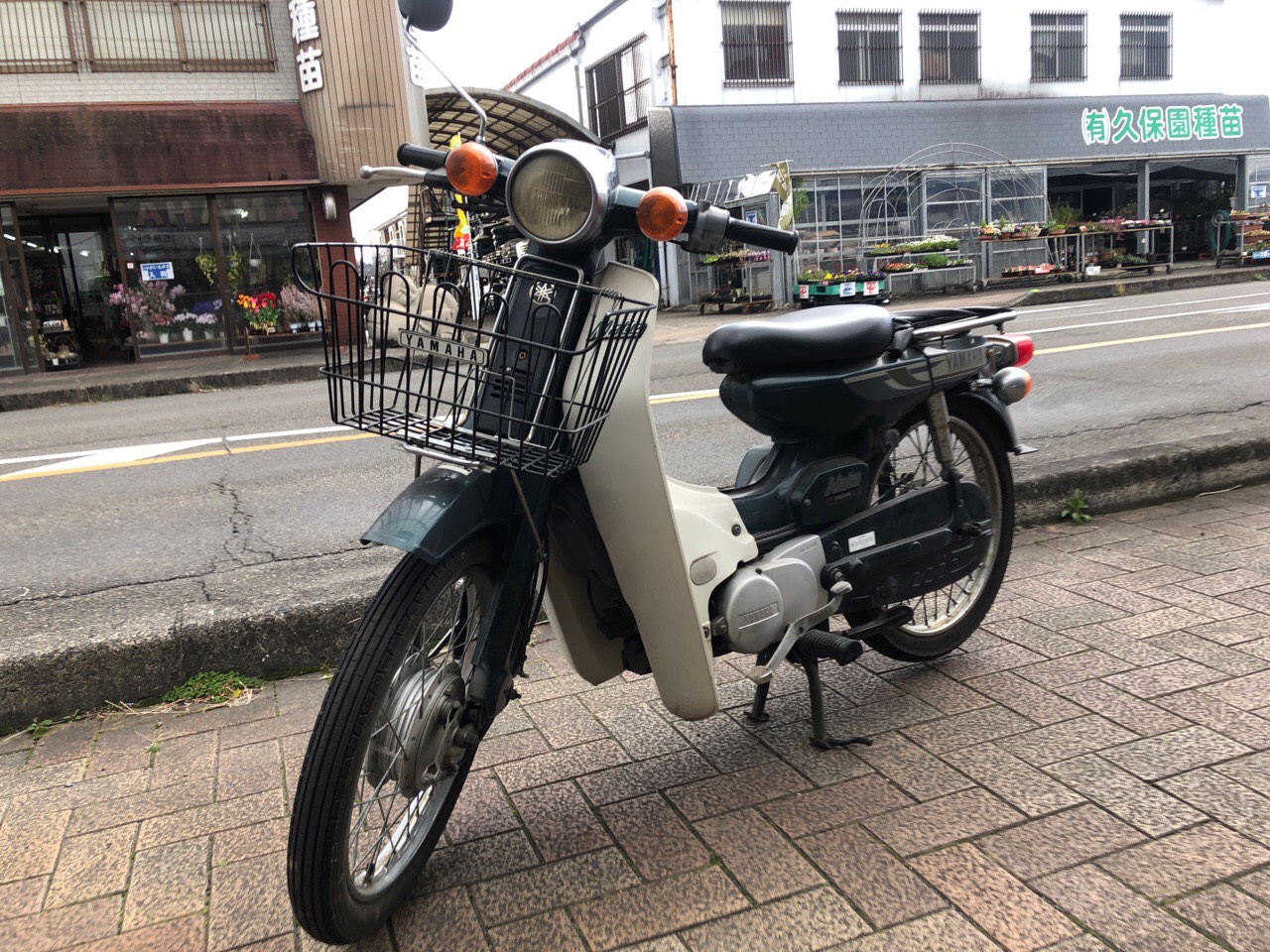 鹿児島県出水市緑町Sモータース様　原付50ccビジネスバイク（メイト50　UA04J型）