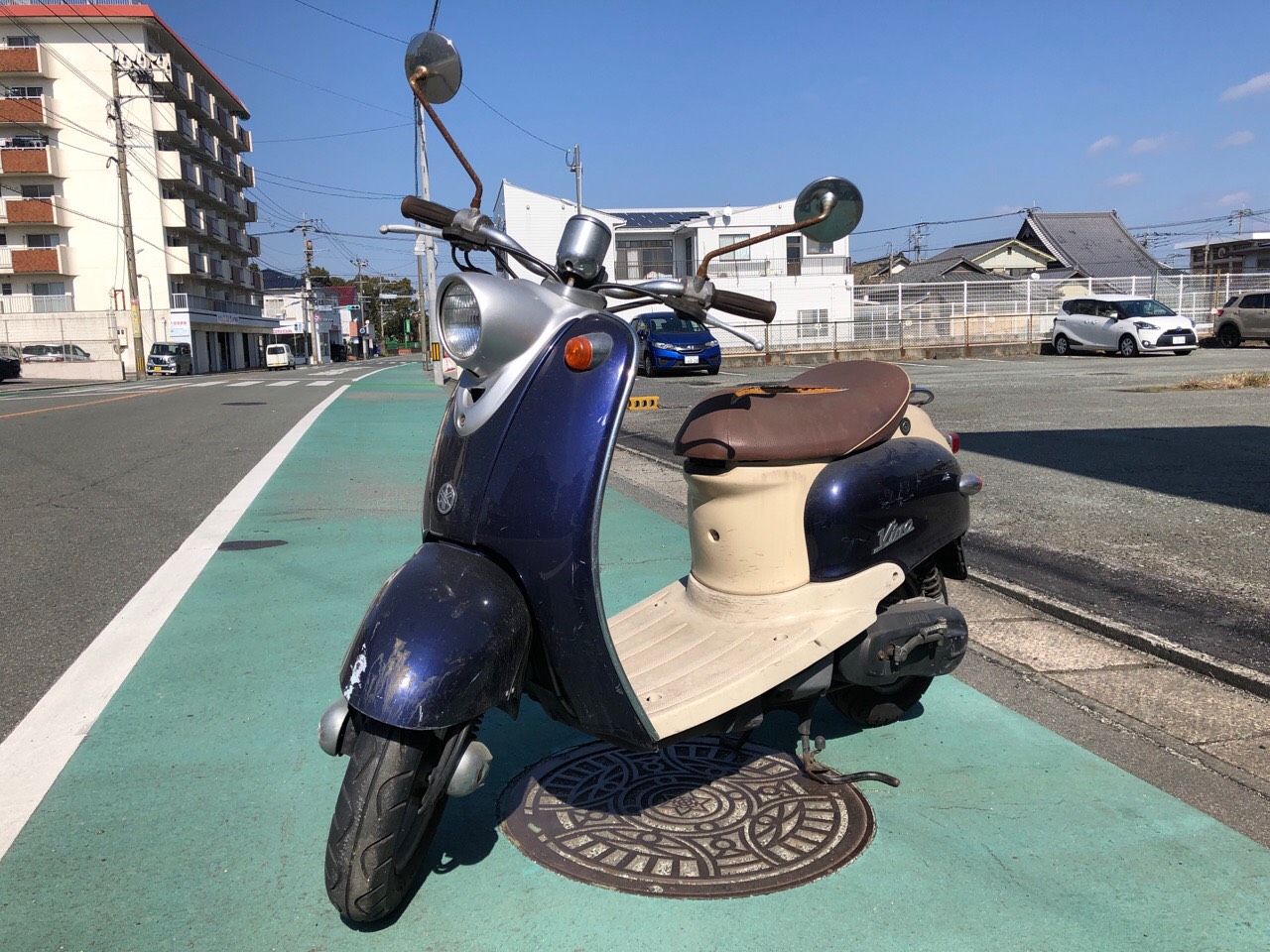 福岡県大牟田市三川町Y商会様　原付50ccスクーター（ビーノ　5AU型）