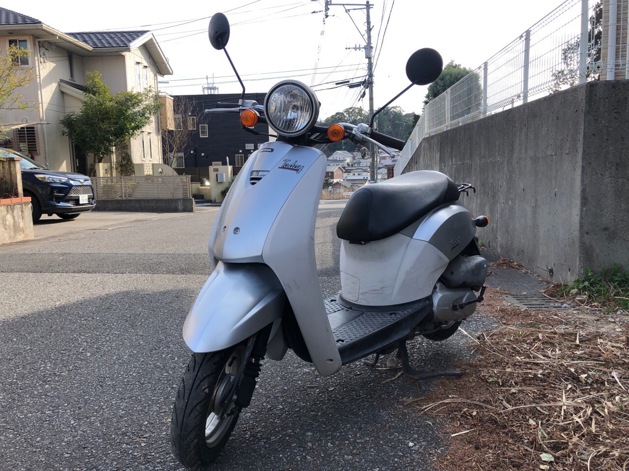 宮崎県延岡市富美山町H商会様　原付50ccスクーター（トゥデイ　AF61型）