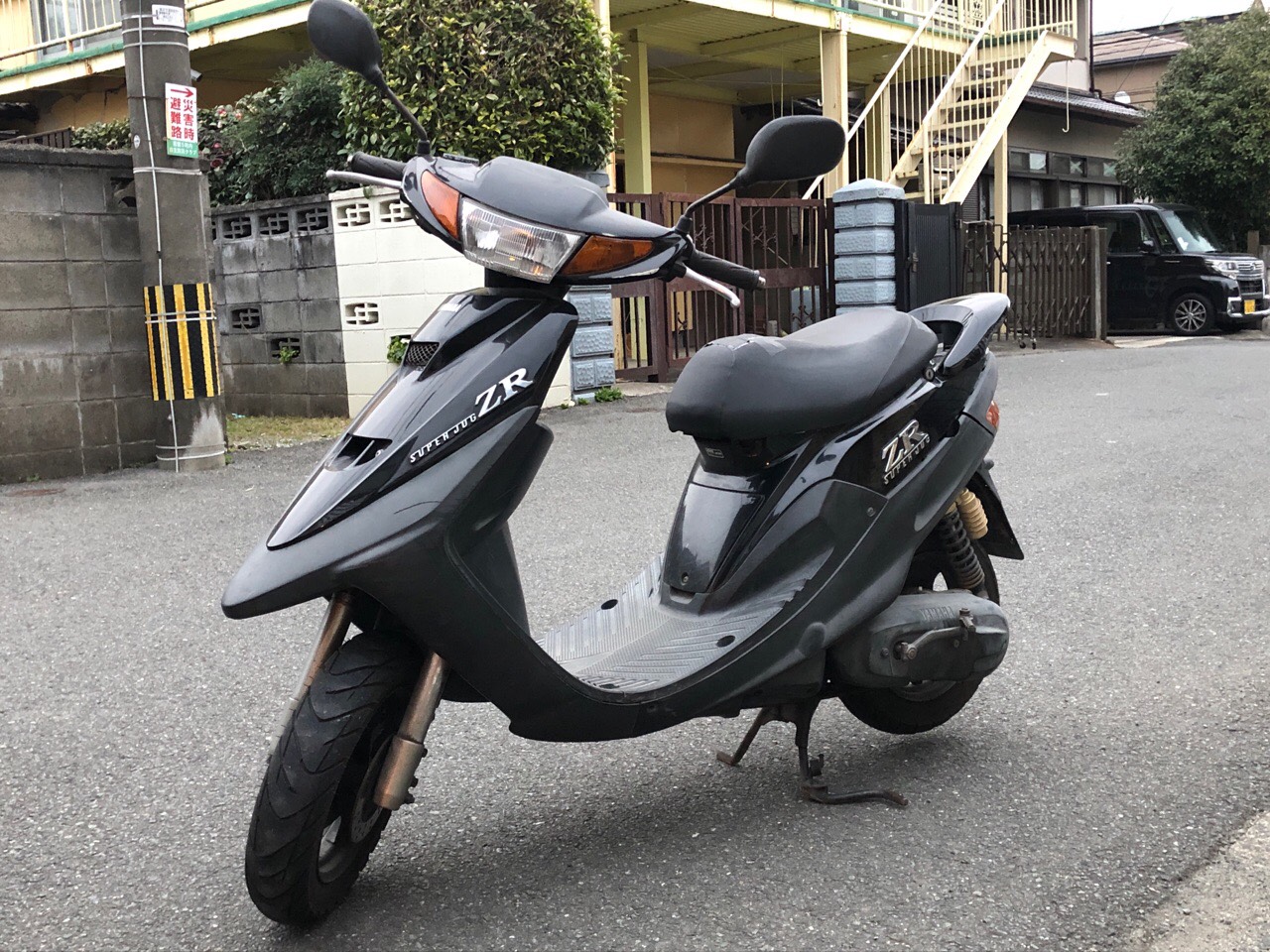 バイク買取　熊本市東区若葉3丁目O様（スーパージョグZR　3YK型　原付50ccスクーター）