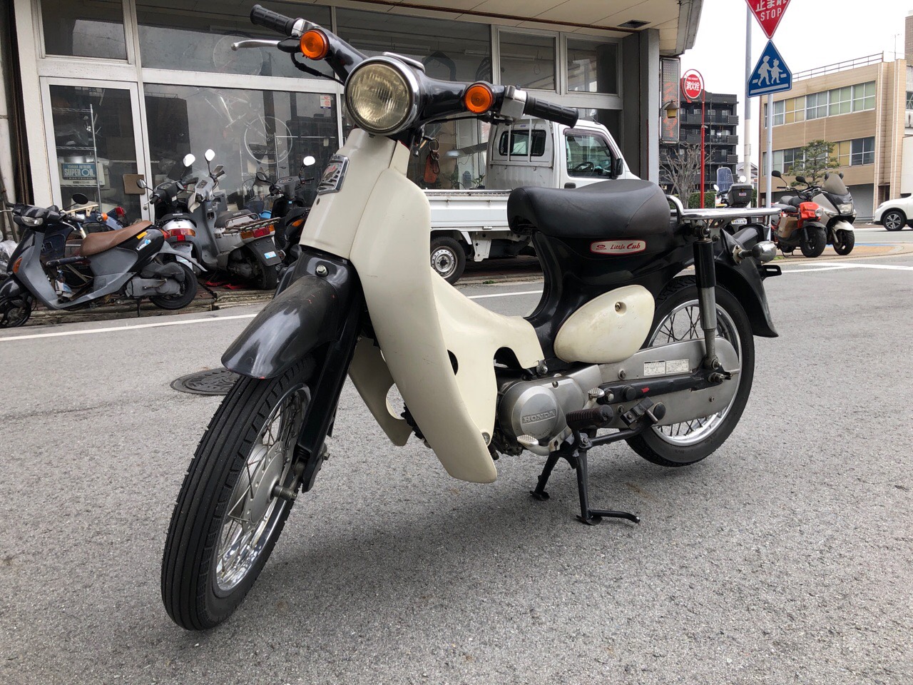 福岡県大牟田市バイクショップ様　原付50ccバイク（リトルカブ　AA01型）