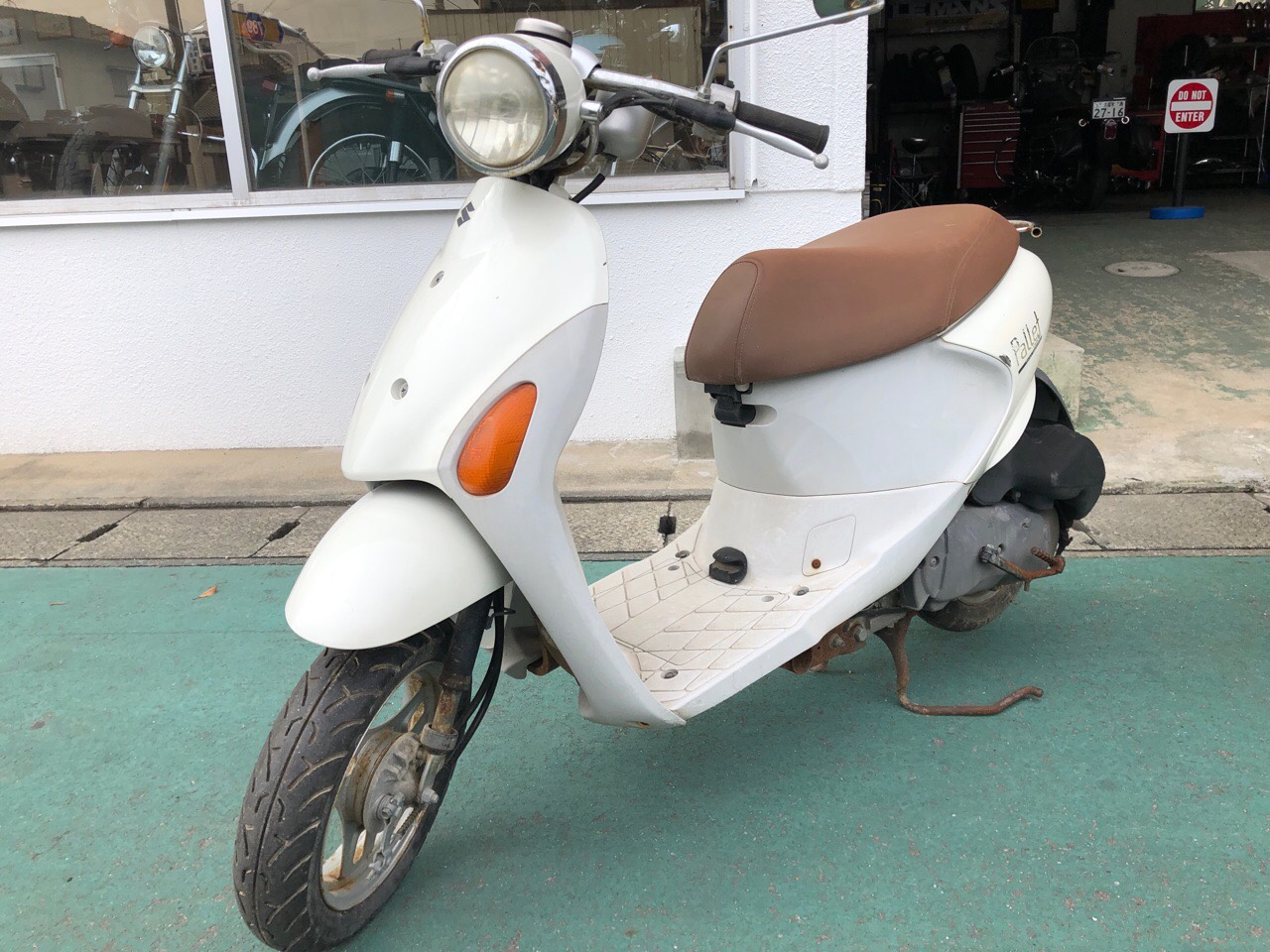 福岡県大牟田市バイクショップ様　原付50ccスクーター（パレット　CA41A型）