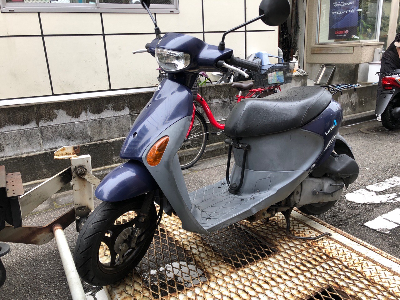 宮崎県宮崎市バイクショップ様　原付50ccスクーター（レッツ4　CA45A型）