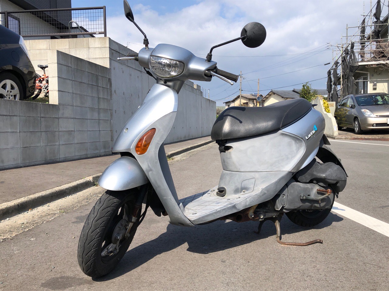 合志市須屋N様　原付50ccスクーター（レッツ4　CA45A型）