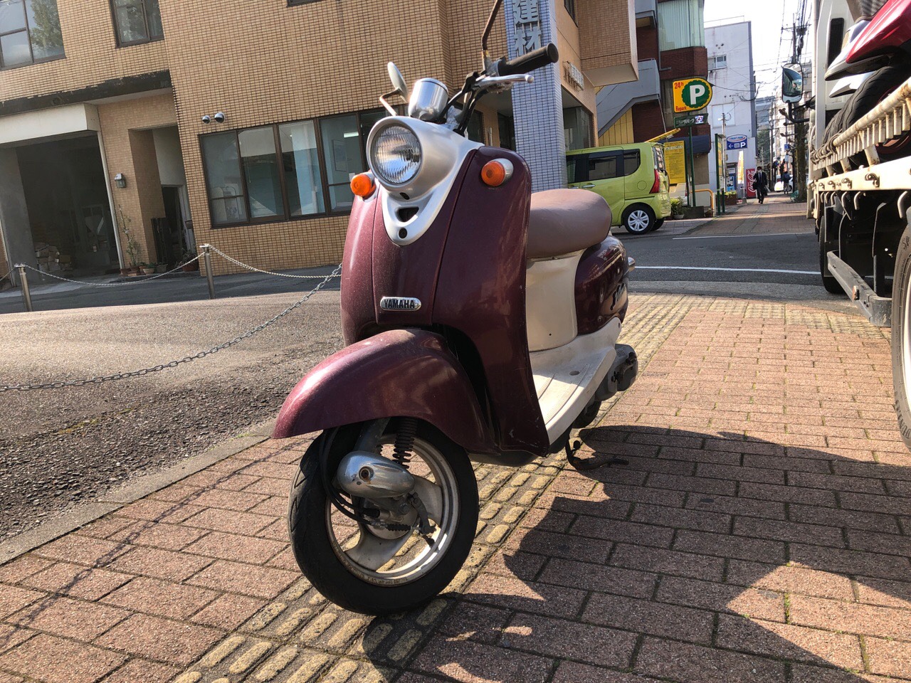 宮崎県宮崎市バイクショップ様　原付50ccスクーター（ビーノ　5AU型）