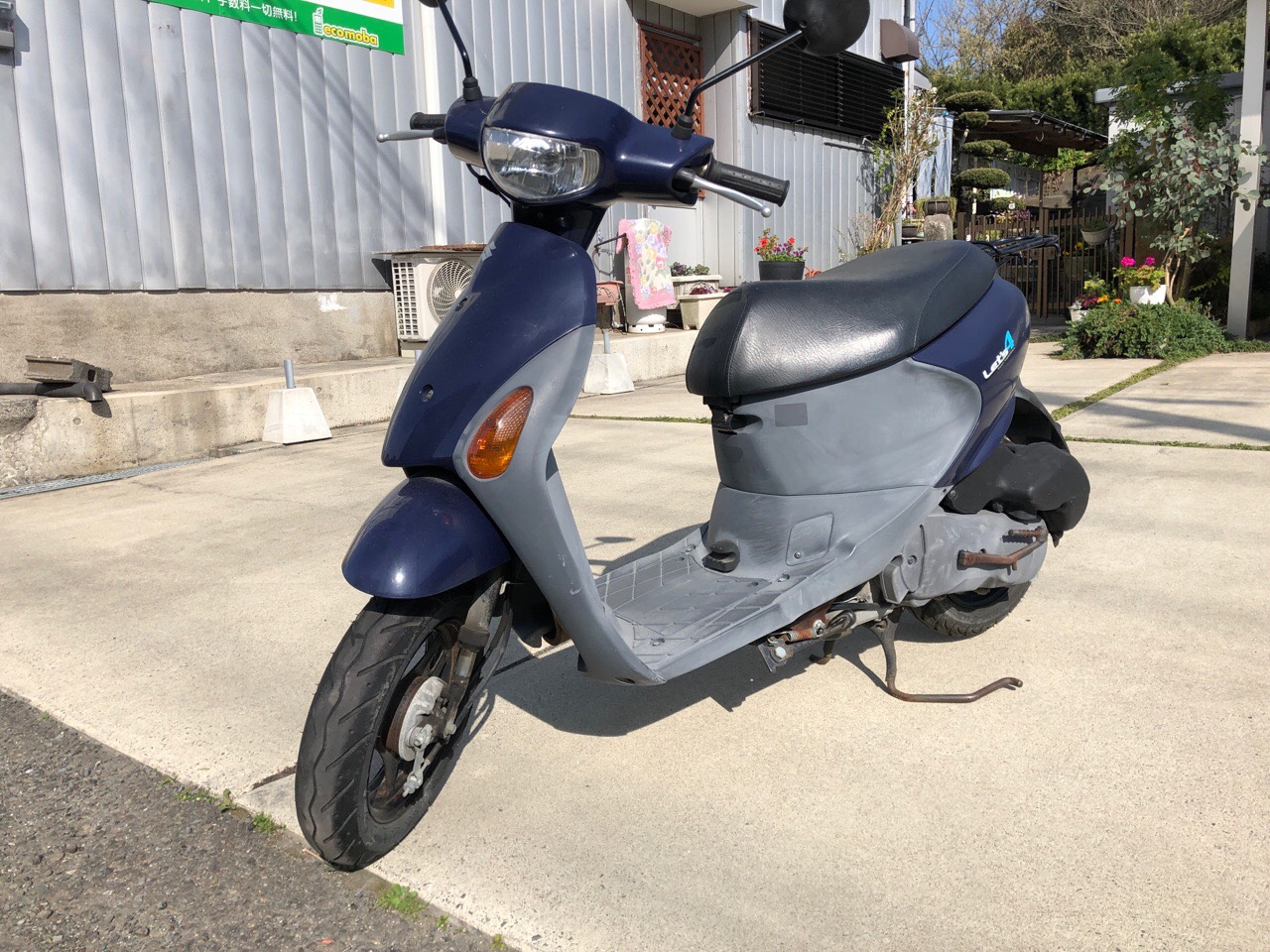 鹿児島県出水市バイクショップ様　原付50ccスクーター（レッツ4　CA45A型）