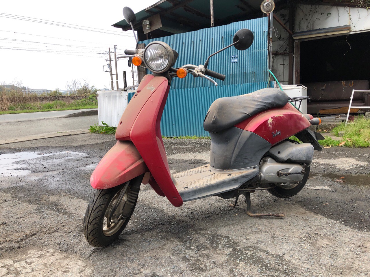 熊本市北区貢町Y様　原付50ccスクーター（トゥデイ　AF61型）
