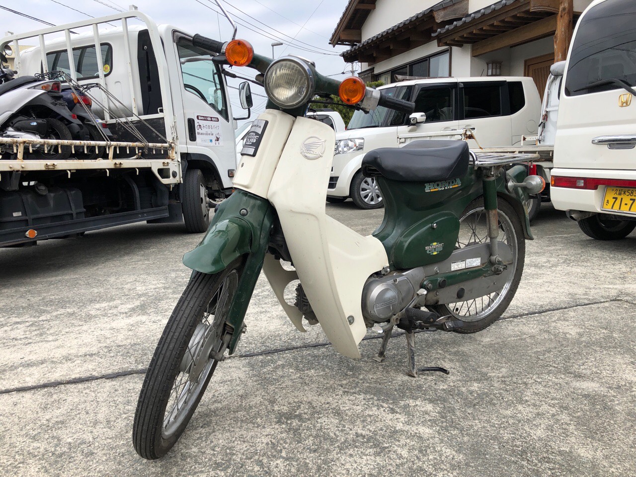 福岡県筑後市バイクショップ様　原付50ccビジネスバイク（スーパーカブ50　C50型）