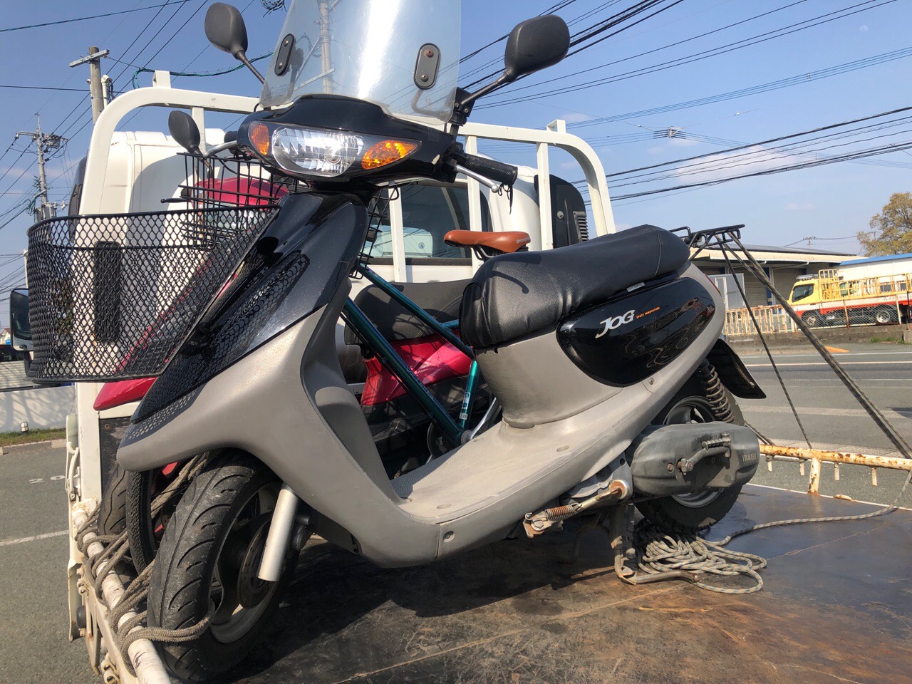 熊本市北区大窪2丁目T様　原付50ccスクーター（ジョグ　SA12J型）