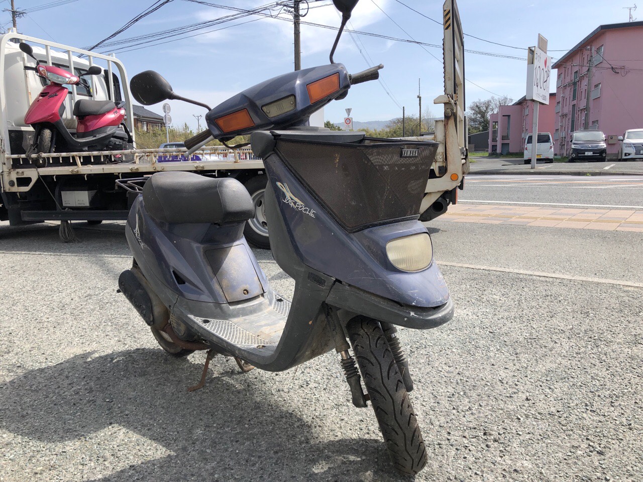 福岡県みやま市瀬高町バイクショップ様　原付50ccスクーター（ジョグポシェ　3KJ型）