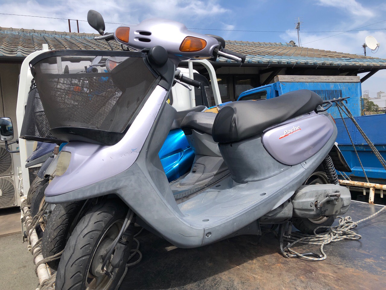 福岡県大牟田市バイクショップ様　原付50ccスクーター（ジョグポシェ　SA08J型）