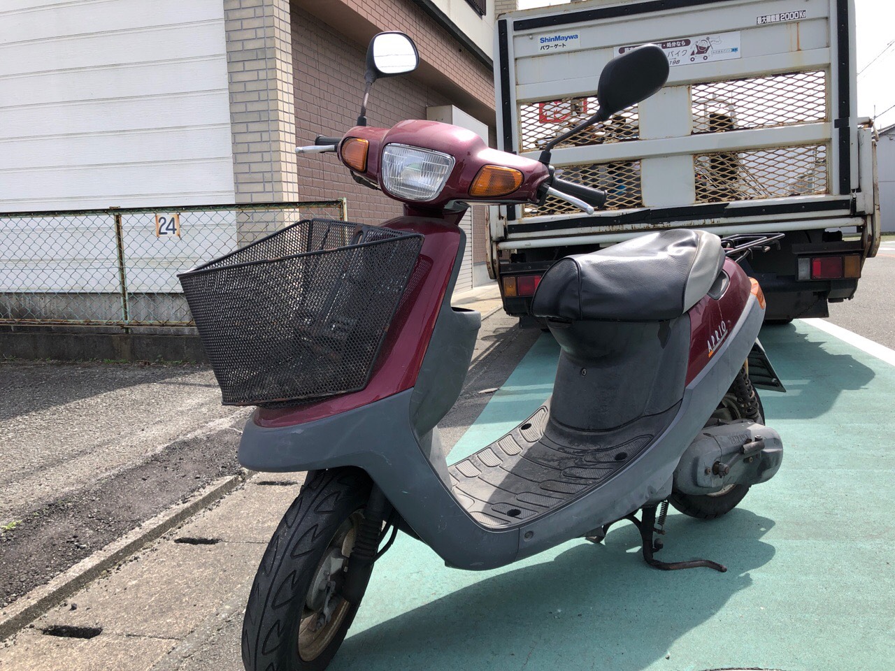 福岡県大牟田市バイクショップ様　原付50ccスクーター（ジョグアプリオ　SA11J型）