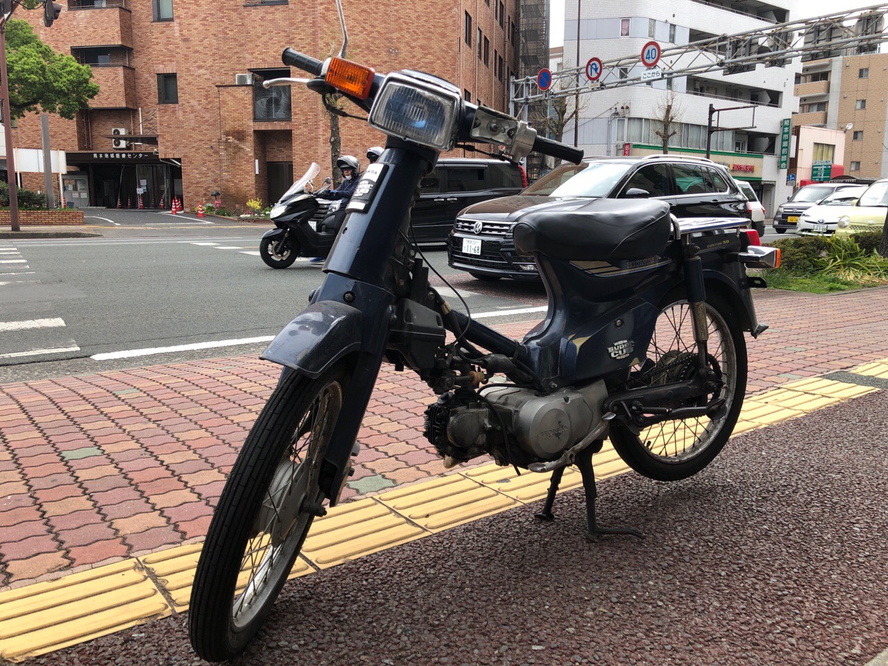 熊本市中央区本荘3丁目S様　原付50ccビジネスバイク（スーパーカブ50　C50型）