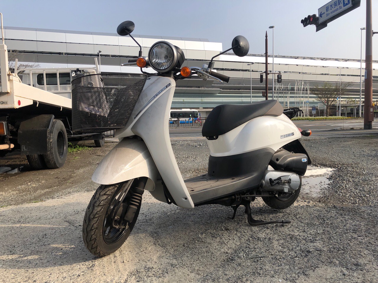 熊本県水俣市バイクショップ様　原付50ccスクーター（トゥデイ　AF67型）