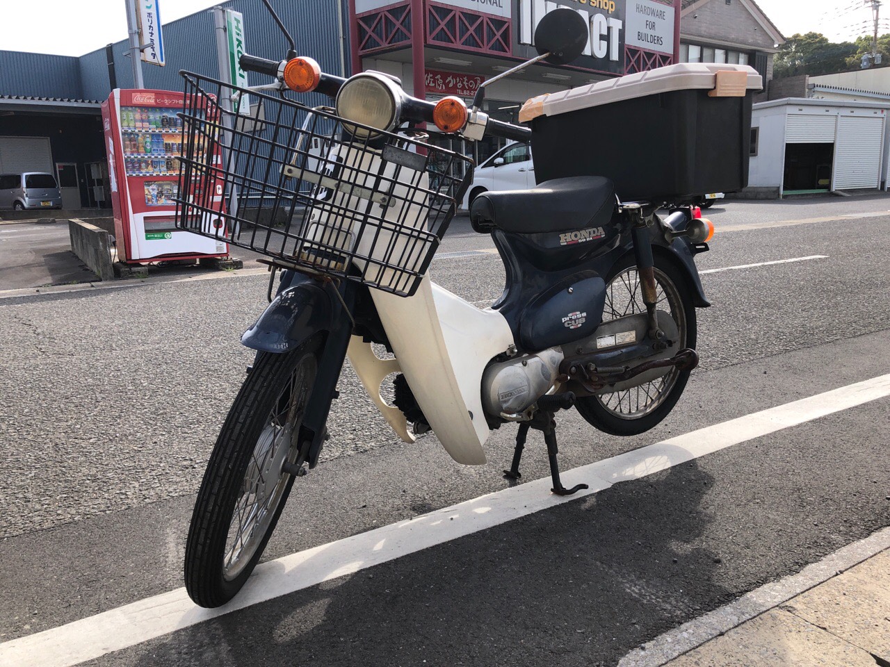長崎県島原市バイクショップ様　原付50ccビジネスバイク（プレスカブ　C50型）