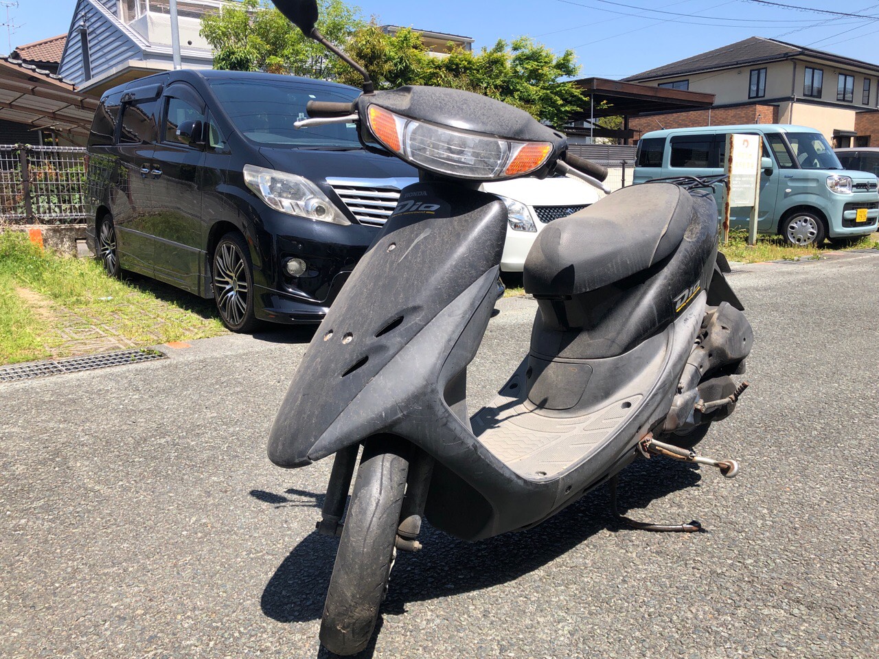 バイク買取　熊本市中央区帯山5丁目F様（ライブディオ　AF34型　原付50ccスクーター）