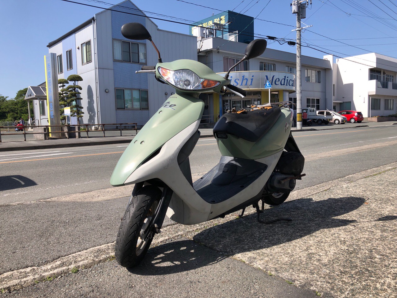 スクーター買取　熊本県荒尾市バイクショップ様（スマートディオ　AF56型　原付50ccスクーター）
