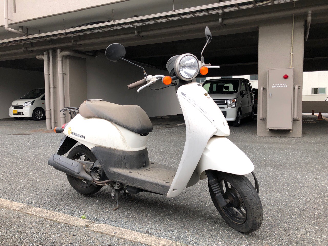 バイク買取　熊本市南区日吉2丁目N様（トゥデイ　AF67型　原付50ccスクーター）