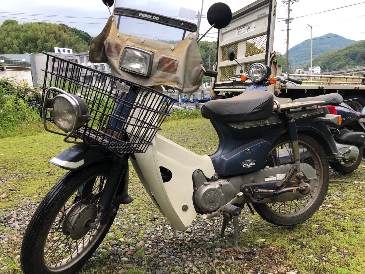 バイク買取　熊本市中央区バイクショップ様（スーパーカブ90カスタム　HA02型　90ccビジネスバイク）