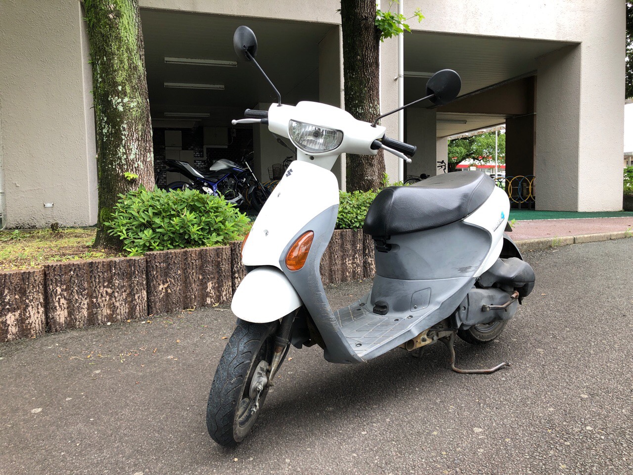 バイク買取　熊本市北区武蔵ヶ丘4丁目N様（レッツ4　CA41A型　原付50ccスクーター）