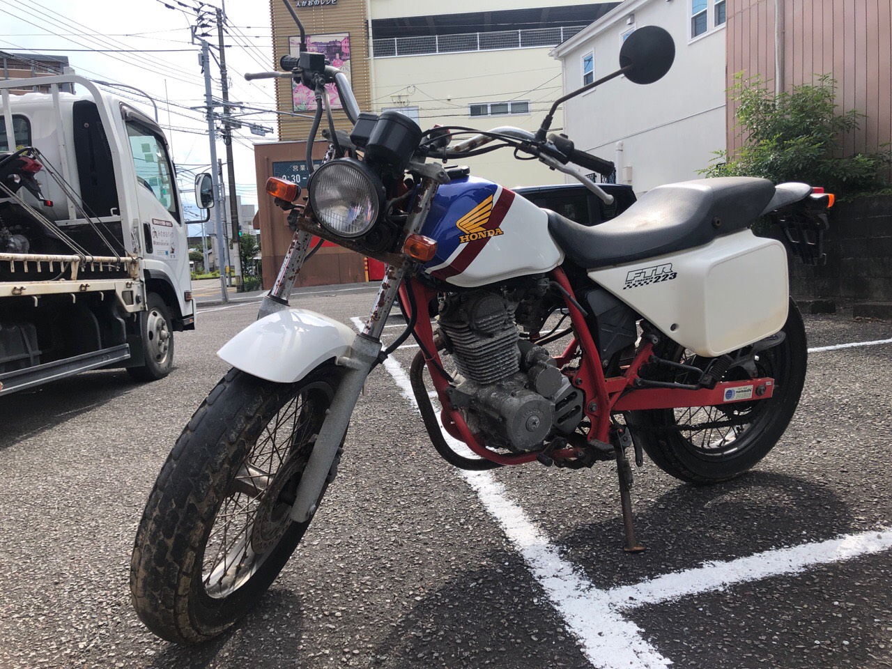 オートバイ買取　宮崎県宮崎市バイクショップ様（FTR223　MC34型　230ccオートバイ）