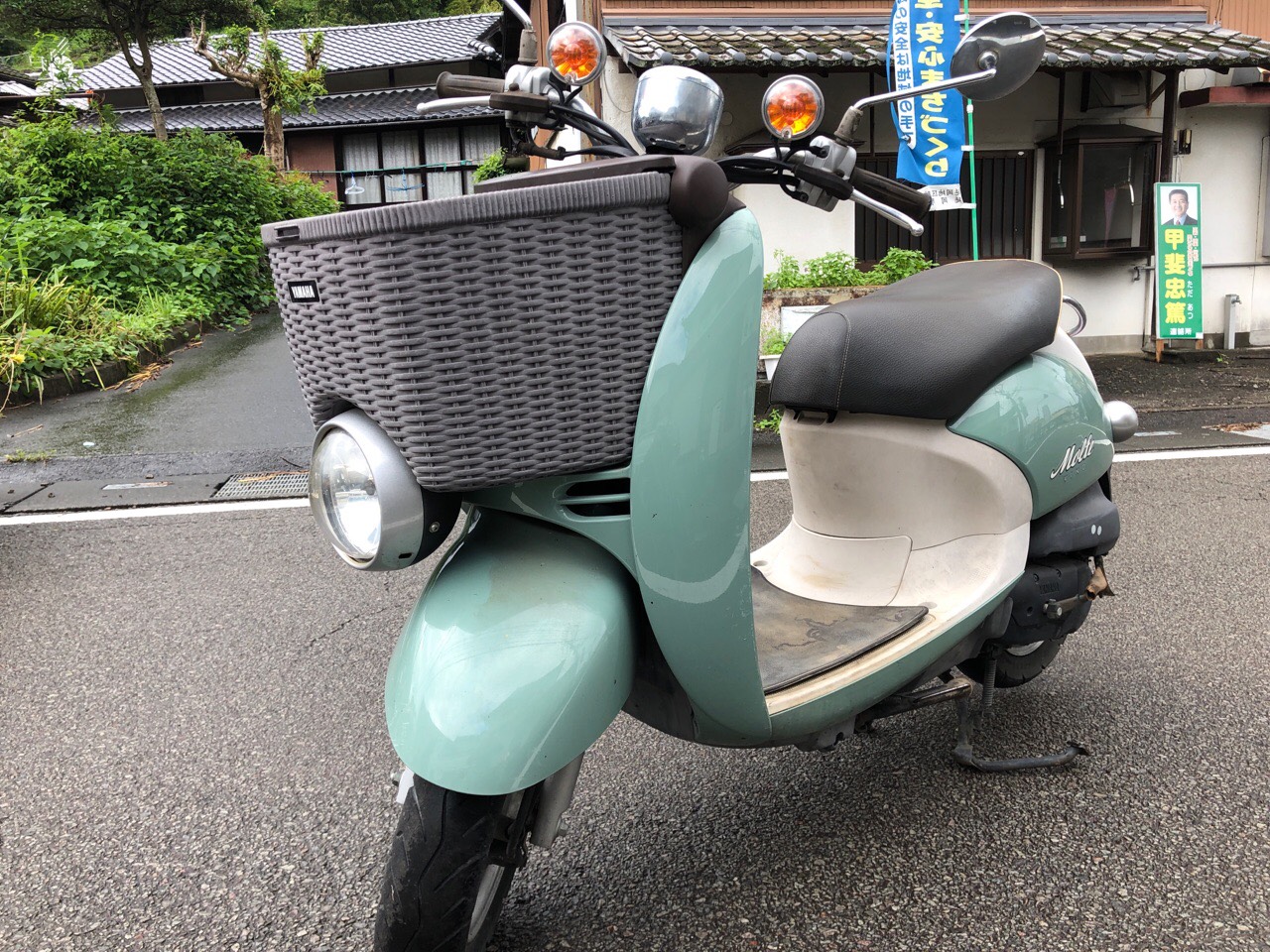 バイク買取　宮崎県延岡市バイクショップ様（ビーノモルフェ　SA37J型　原付50ccスクーター）