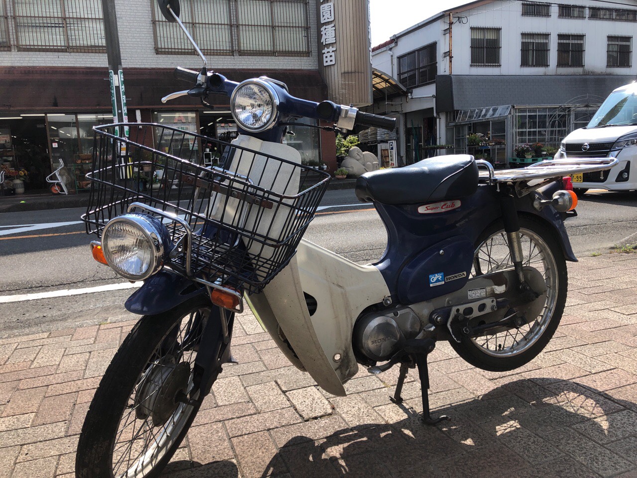 バイク買取　鹿児島県出水市バイクショップ様（プレスカブ　AA01型　原付50ccビジネスバイク）