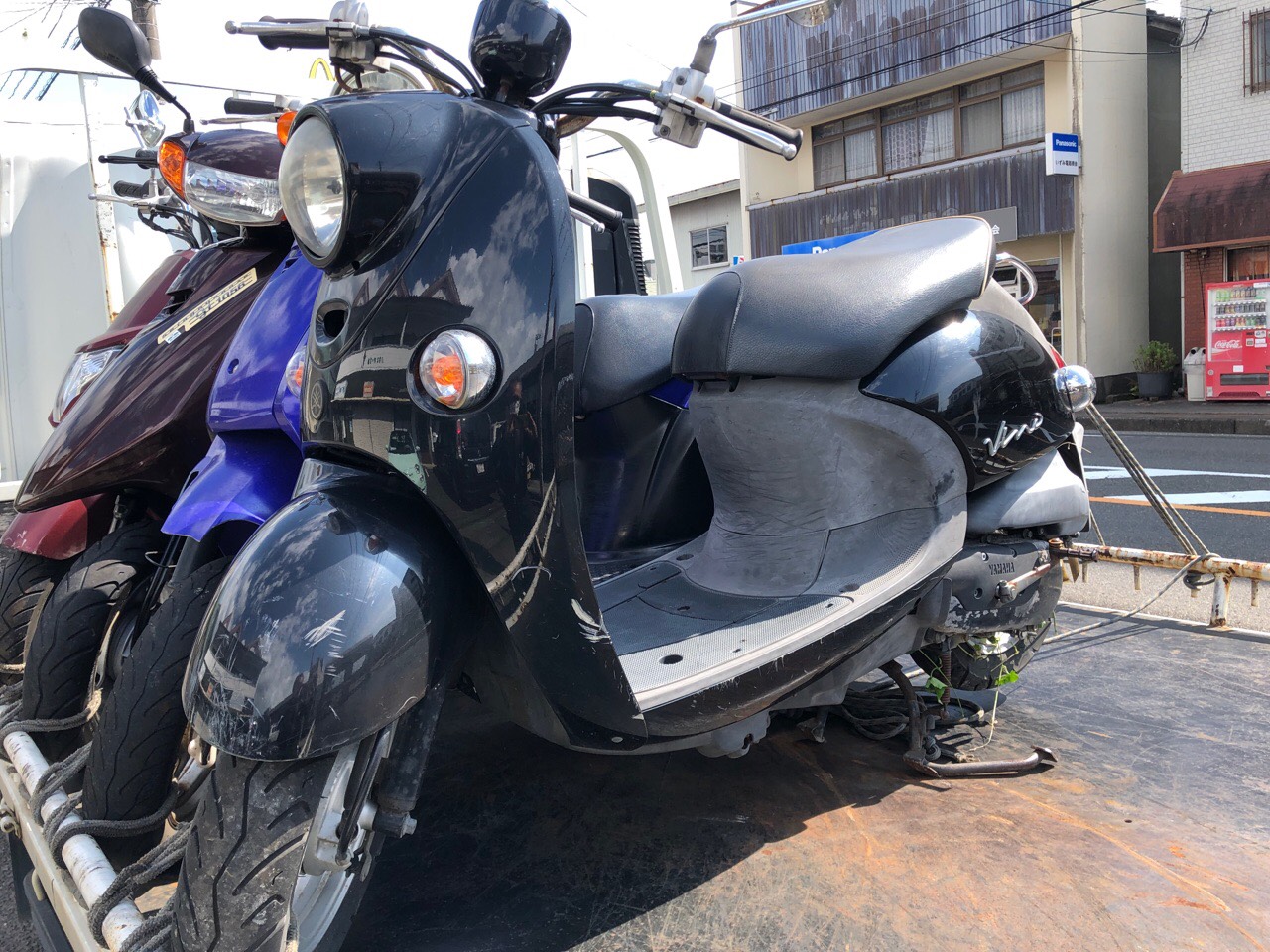 バイク買取　鹿児島県出水市バイクショプ様（ビーノ　SA26J型　原付50ccスクーター）