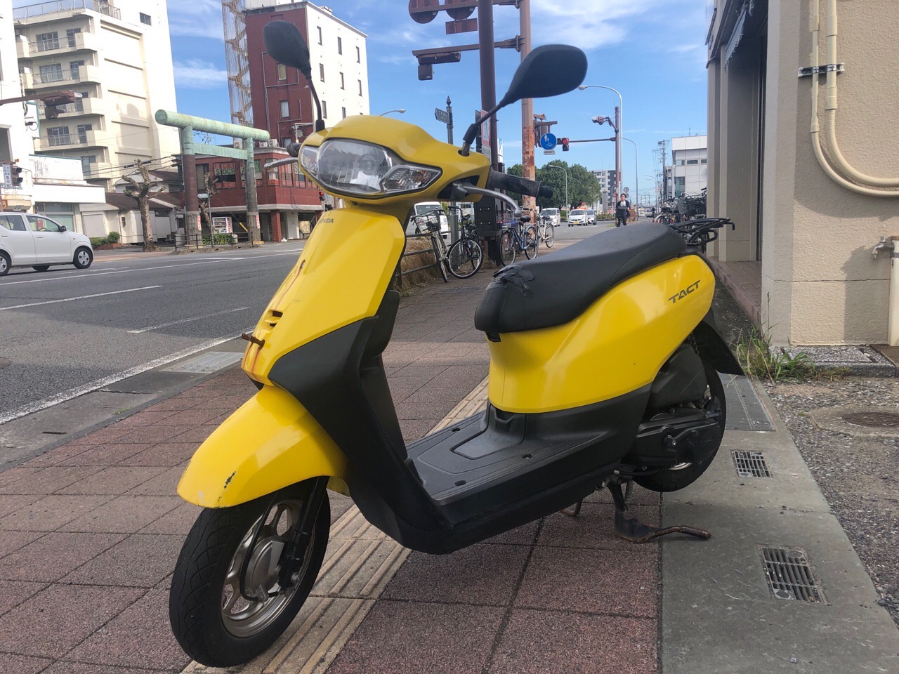 バイク買取　宮崎県宮崎市バイクショップ様（タクト　AF79型　原付50ccスクーター）