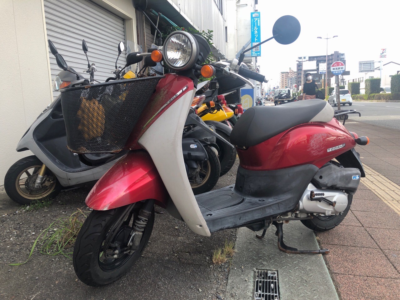 バイク買取　宮崎県宮崎市バイクショップ様（トゥデイ　AF67型　原付50ccスクーター）