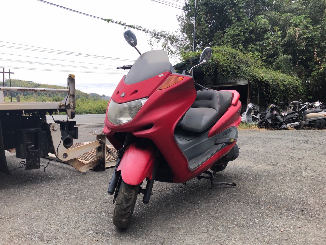 バイク買取　熊本市中央区帯山4丁目U様（マジェスティⅽ250　SG03J型　250ccスクーター）